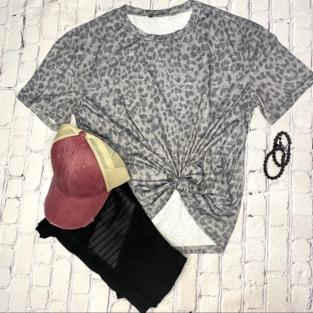 Animal print tshirt